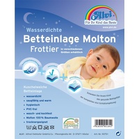 Alvi Betteinlage Molton/Frottee - weiß