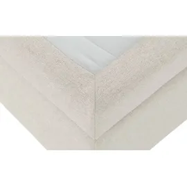 Möbel Kraft Boxspringbett 167 x 104 cm H3 Creme