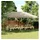 vidaXL Partyzelt Faltbar Pop-Up Taupe 580x292x315 cm