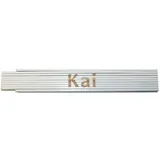 Heka Zollstock Kai 2 m, weiß