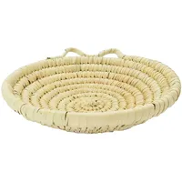 Marrakesch Orient & Mediterran Interior Brotkorb geflochten Natur 27 cm