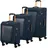 American Tourister Aktivus Koffer-Set 3-tlg. blau/orange