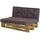 Hti-Living Sitzkissen Set 40 x 40 cm Braun