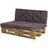 Hti-Living Sitzkissen Set 40 x 40 cm Braun