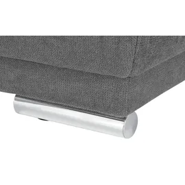 bobb Einzelsofa Isalie de Luxe ¦ grau ¦ Maße (cm): B: 206 H: 92 T: 105.0