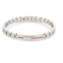 Tommy Hilfiger für Herren. 2790313 Armbänder (OSFA), Silber, Lässig, Rostfreier Stahl