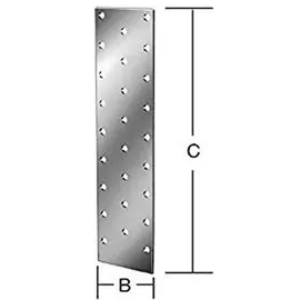 Vormann Lochblech 240 mm x 80 mm x 2 mm mit CE? Ja Stahl sendverz.