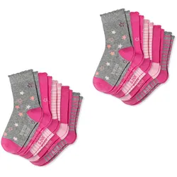 Schiesser Mädchen Freizeitsocken Muster Mix 10er Pack