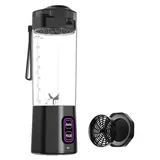 Personal Blender 360W Smoothie Maker To Go, USB-C 6000mAh Akku, Eis Crusher, 6 Edelstahlklingen, BPA-frei Tritan, tragbarer Mini Mixer