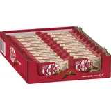 Nestlé KitKat Schokoriegel mit knackiger Waffel, ummantelt mit zartschmelzender Milchschokolade, leckerer Pausensnack im 4-Finger-Format, 18er Pack (à 4x41.5g)