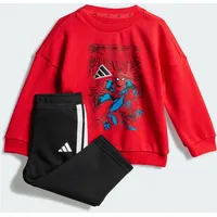 Adidas Marvel Spider-Man Jogginghose Kinder hellrot|WEISS 12-18 M