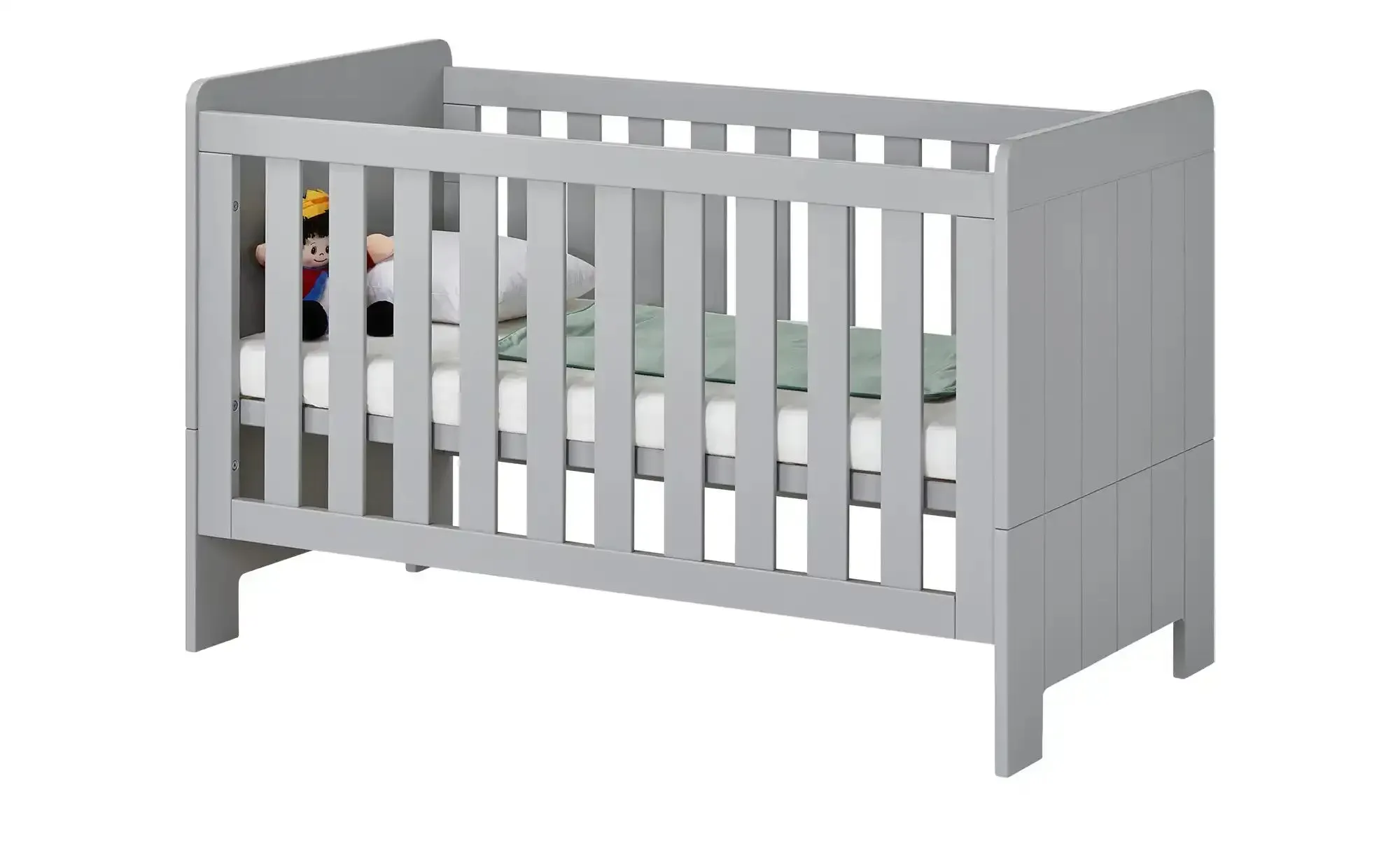 pinio Kinderkombibett  Smilla , grau , Maße (cm): B: 76,5 H: 90