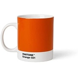 Pantone Kaffeetasse, Porzellan, Orange 021, 8.4 x 8.4 x 12.1 cm