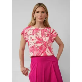 s.Oliver Weiche Viskosebluse mit All-Over-Print - 36