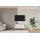altdecor ELIO Lowboard 100 cm x 40 cm x 40 cm Weiß/Eiche Holzwerkstoff