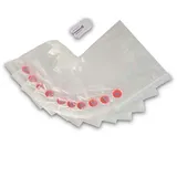 Solis Zip Vakuumierbeutel Set 5 Beutel, BPA-frei, Schlauchanschluss-Set