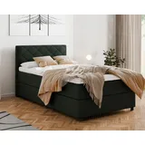 Homesy Boxbett DIAMARO, Stilvolles Design – zeitlose Eleganz grün 128 cm