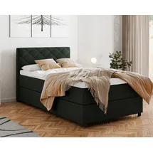 Homesy Boxbett DIAMARO, Stilvolles Design – zeitlose Eleganz grün 128 cm