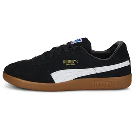 Puma Handball Indoor Court Shoe, Black White Gum, 44.5