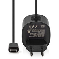 Nedis Netzladegerät Schnellladefunktion 1x 3.0 A Anzahl der Ausgänge: 1 (Fixed) Kabel 1.50 m 15 W USB Ladegerät, Schwarz
