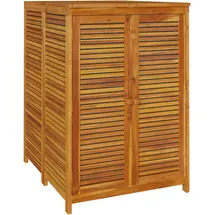 furnicato Gartenbox 70 x 87 x 104 cm 1-tlg. braun