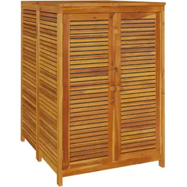 furnicato Gartenbox 70 x 87 x 104 cm 1-tlg. braun