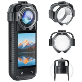 PULUZ Insta360 X5 Objektivabdeckungen Transparent