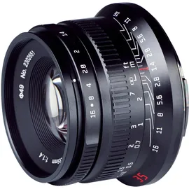 7artisans 35mm f/1,4 Fuji X