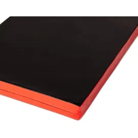 JEFlex Turnmatte 200 x 100 x 8 cm ROT/SCHWARZ Weichbodenmatte - rot