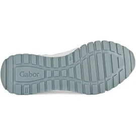 Gabor Comfort Sneaker Damen Weiß/Silber 38,5