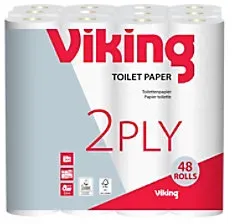 Viking Toilettenpapier 2-lagig 48 Stück à 200 Blatt