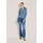 Madeleine Strickjacke Eleganter Blazer mit feinem Glattstrick Blau 38