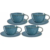 LEONARDO Cappuccinotasse 0,29 l Blau 4 St.