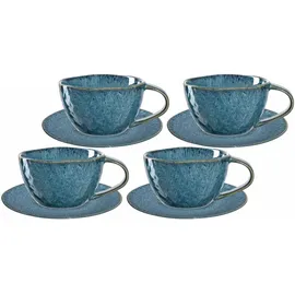 LEONARDO Cappuccinotasse 0,29 l Blau 4 St.
