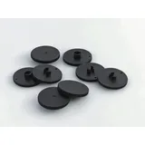 Novus B 2200 Locher-Ersatzscheiben, schwarz 8 Stück