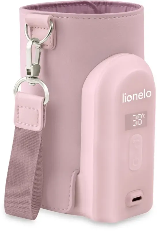 Lionelo Care Thermup Go Evo Babyflaschenwärmer Pink Mist 1 St.