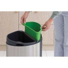 Brabantia Touch Bin New Recycle 23 + 10 l mat steel fpp