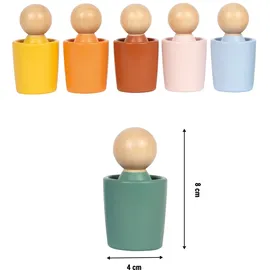 Small Foot Company Montessori Sortierbecher mit Figuren