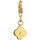 KUZZOI Kleeblatt Gold 925