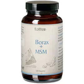 Erdling Borax Original + MSM Kapseln 120 St.