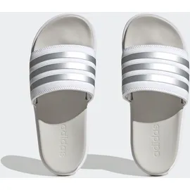adidas Platform adilette Cloud White / Zero Metalic / Grey One 43    