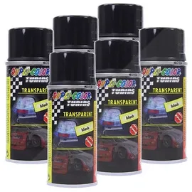 Dupli Color Dupli-Color Lackspray Tuning Transparent Schwarz 150 ml