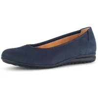Gabor "Sportliche Ballerina", Damen, Gr. 37.5 blau, Schuhe Ballerina