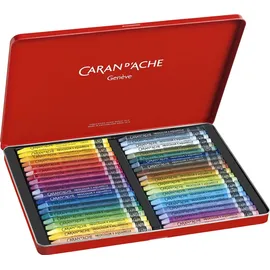 Caran d'Ache Aquarell-Wachsmalstift NEOCOLOR II 40 St. mehrfarbig