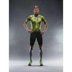 FUSION TEMPO! ONE Suit Herren - Lime, Größe S Tall