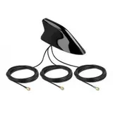 DeLock Antenne - Haifischflosse - Navigation, Mobiltelefon, Wi-Fi - 28 dBi, 3,5