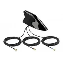 DeLock Antenne - Haifischflosse - Navigation, Mobiltelefon, Wi-Fi - 28 dBi, 3,5
