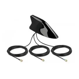 DeLock Antenne - Haifischflosse - Navigation, Mobiltelefon, Wi-Fi - 28 dBi, 3,5