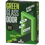 Moses Green Glass Door