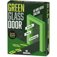 Moses Green Glass Door